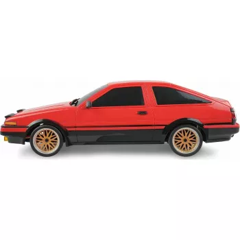 AMEWI AE86 carro de drift 1:18 RTR vermelho