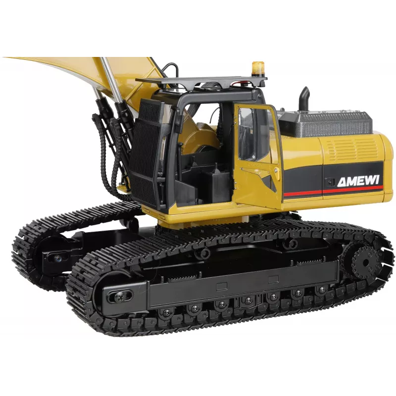 Amewi G705E escavadora metálica 1:14 RTR amarelo 14+