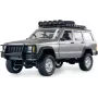 AMEWI JC-X12 Scale Prateado Escovado 1:12 RC Buggy Off-Road 4WD Elétrico RTR 2,4GHz com Bateria e Carregador (22634)