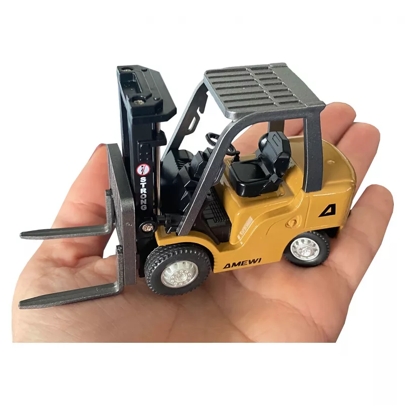 Empilhador Mini Amewi com Reboque, 8 Canais 1:64 RTR 6+