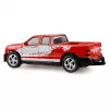 Pickup RC AMEWI Die Cast com atrelado para cavalos 1:64 RTR vermelho (22681)