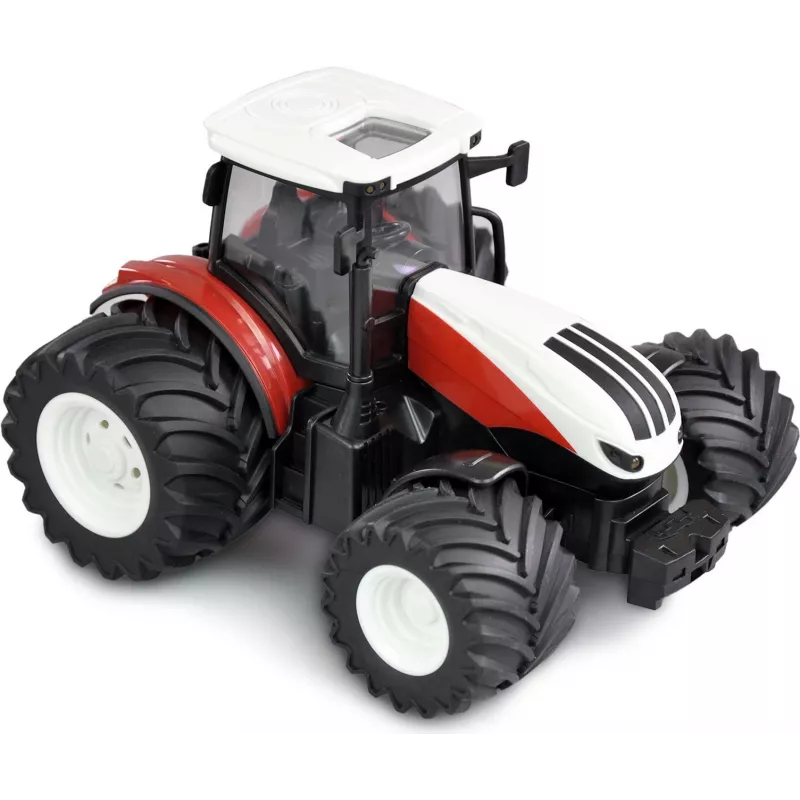 AMEWI Trator RC com atrelado de gado escala 1:24 4WD 2,4GHz camião telecomandado (22601)