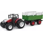 AMEWI Trator RC com atrelado de gado escala 1:24 4WD 2,4GHz camião telecomandado (22601)
