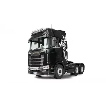 Camião Amewi Scania 770 S 6x6 1:14 RTR preto 14+