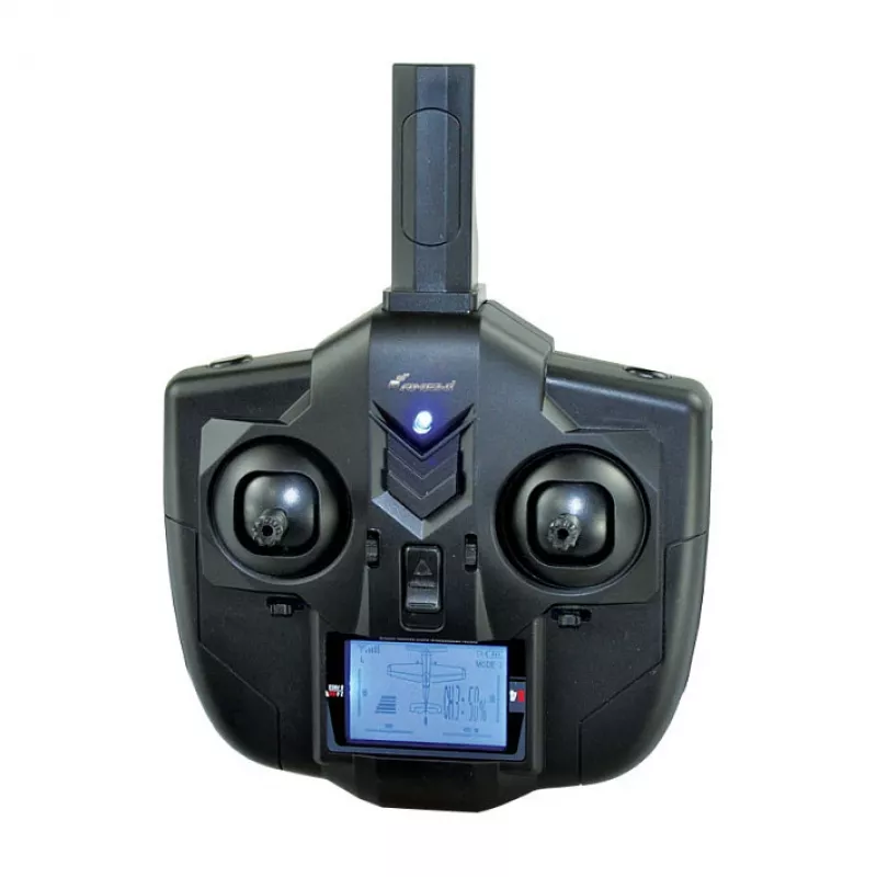 Amewi Skyrunner V3 Planador elétrico RC com giroscópio, 3 canais, 750 mm de envergadura, RTF
