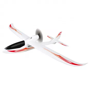 Amewi Skyrunner V3 Planador elétrico RC com giroscópio, 3 canais, 750 mm de envergadura, RTF