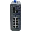 AMG Industrial Switch gerido, 8x 10/100 Mbps, calha DIN, alimentação redundante