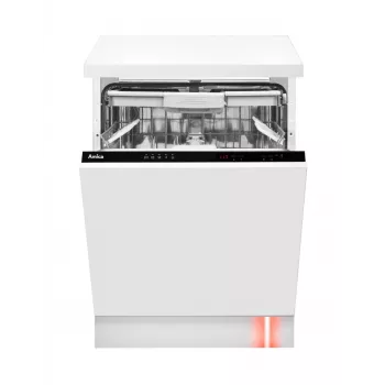 Máquina de lavar loiça totalmente integrada AMICA DIV635ABZO STUDIO, 14 conjuntos de louça, classe energética C, 44 dB, motor inverter, AquaStop