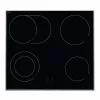 Amica EHC12713E conjunto de forno de encastrar com placa vitrocerâmica, 65 litros, 8 funções, classe energética A, aço inoxidável