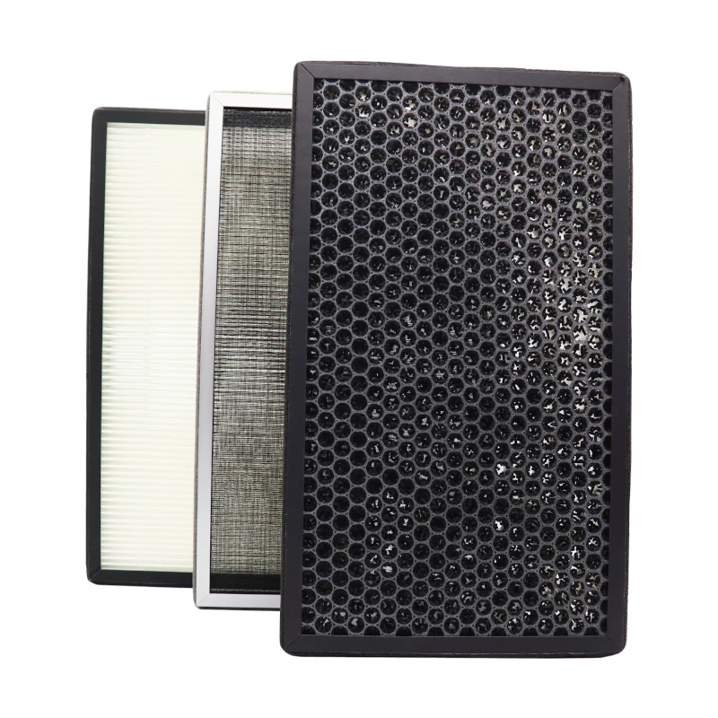 Filtro HEPA AMX 150mm/6 polegadas de substituição 3 camadas H13 para aspirador