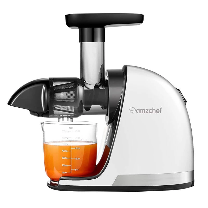 Extrator de sumo lento AMZCHEF 1501-WT (branco)
