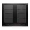 Placa de indução AMZCHEF CE-FS-I74S-FFDD10 4 zonas com controlo tátil, 7200W, preto