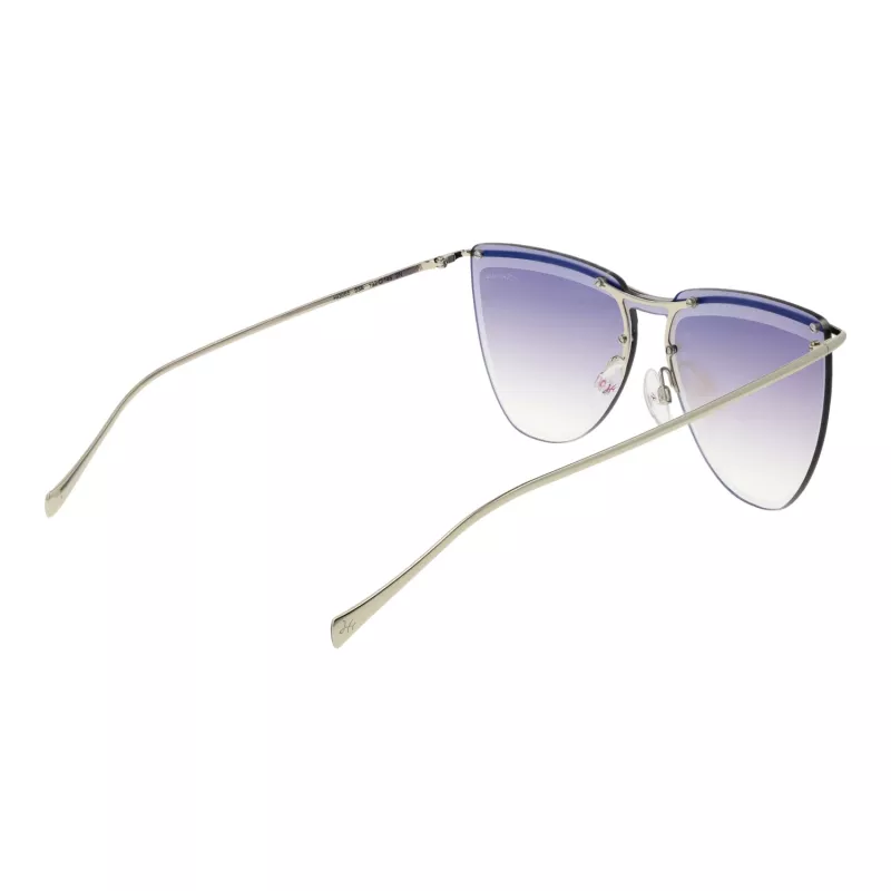 Óculos de sol ANA HICKMANN HI3085-13203A mulher borboleta - armação de acetato castanho Havana, lentes de policarbonato degradê castanhas, proteção UV400