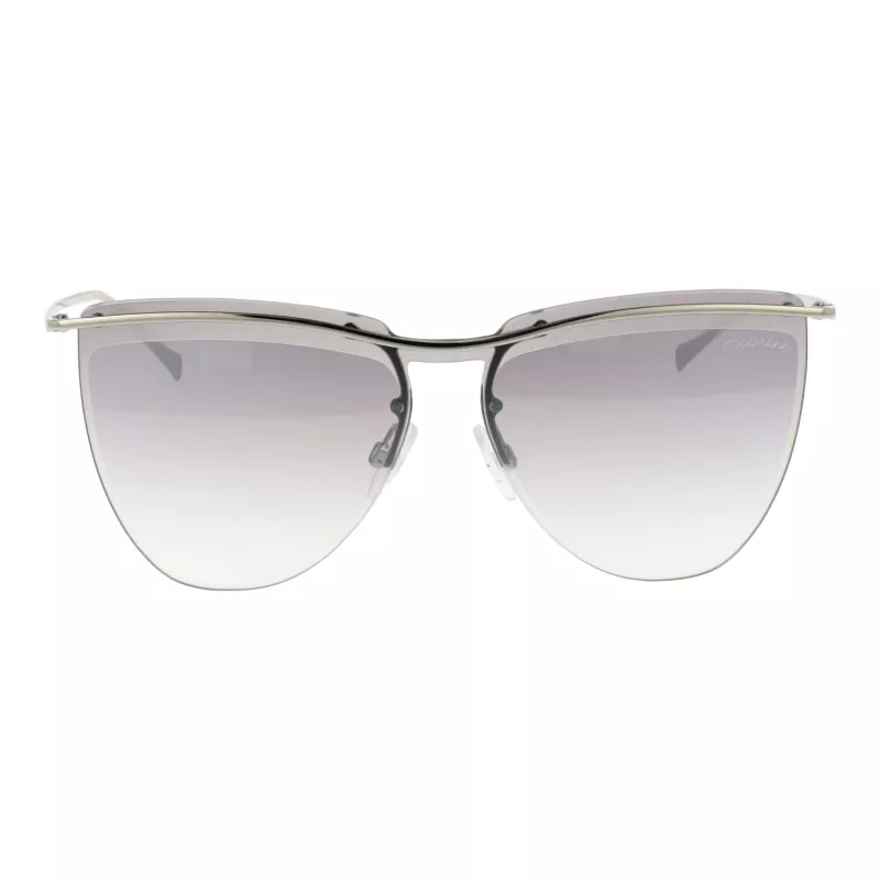 Óculos de sol ANA HICKMANN HI3085-13203A mulher borboleta - armação de acetato castanho Havana, lentes de policarbonato degradê castanhas, proteção UV400