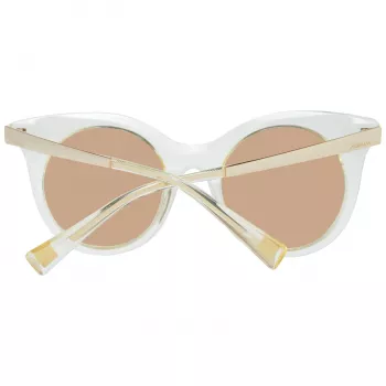 Óculos de sol borboleta de mulher ANA HICKMANN HI9063-49T02 castanho Havana armação de acetato lentes degradê castanhas 49/21/145 mm