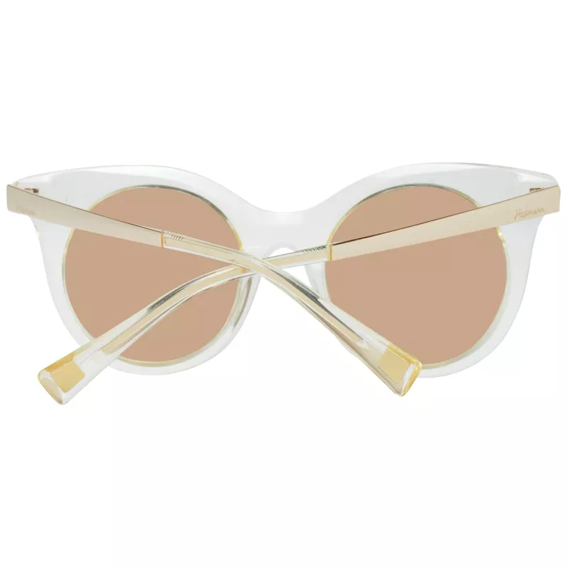Óculos de sol borboleta de mulher ANA HICKMANN HI9063-49T02 castanho Havana armação de acetato lentes degradê castanhas 49/21/145 mm