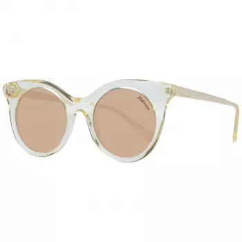 Óculos de sol borboleta de mulher ANA HICKMANN HI9063-49T02 castanho Havana armação de acetato lentes degradê castanhas 49/21/145 mm