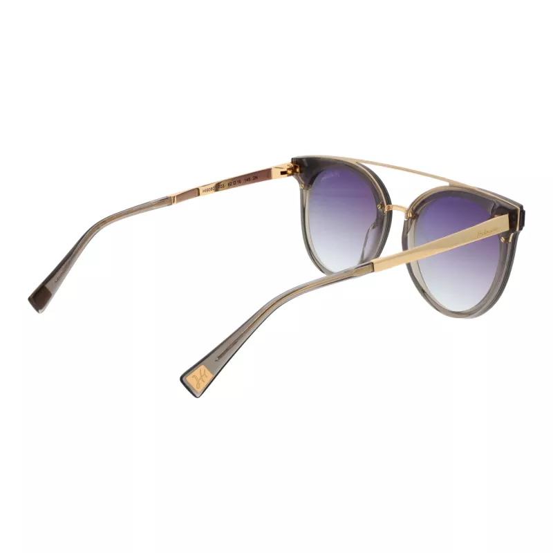 Óculos de sol ANA HICKMANN HI9080-62T03 mulher borboleta castanho tartaruga armação de acetato lentes degradê castanhas 62 mm
