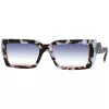 Óculos de sol ANA HICKMANN HI9199-53G21 para mulher dourado/castanho borboleta cat-eye 53 mm