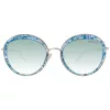 Óculos de sol de mulher ANA HICKMANN HI3052-53E04 castanho Havana borboleta 53 mm