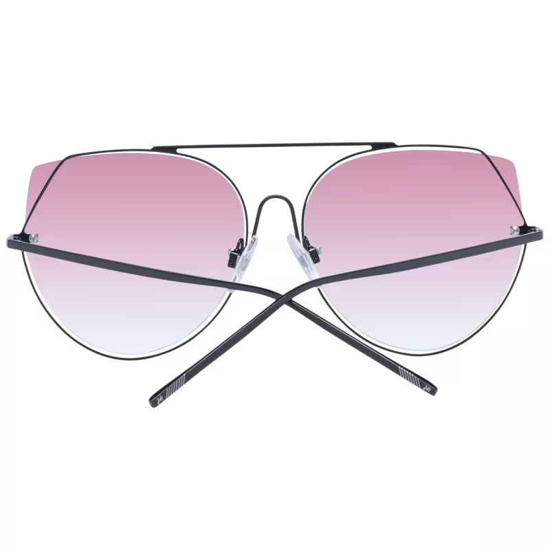 ANA HICKMANN Mulher HI3068-5809A Óculos de sol - armação de acetato castanho Havana, lentes de policarbonato castanho degradê, proteção UV400, 58/18/145 mm