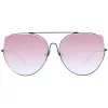 ANA HICKMANN Mulher HI3068-5809A Óculos de sol - armação de acetato castanho Havana, lentes de policarbonato castanho degradê, proteção UV400, 58/18/145 mm