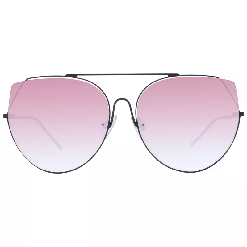 ANA HICKMANN Mulher HI3068-5809A Óculos de sol - armação de acetato castanho Havana, lentes de policarbonato castanho degradê, proteção UV400, 58/18/145 mm