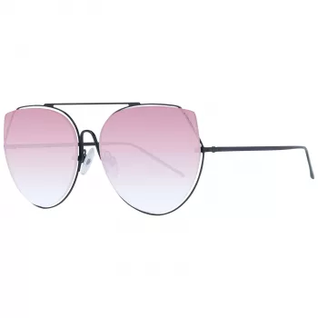 ANA HICKMANN Mulher HI3068-5809A Óculos de sol - armação de acetato castanho Havana, lentes de policarbonato castanho degradê, proteção UV400, 58/18/145 mm