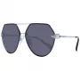 Óculos de sol de mulher ANA HICKMANN HI3180-6303A borboleta dourado/castanho degradê 63 mm