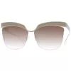 Óculos de sol de mulher Butterfly Cat Eye ANA HICKMANN AH3179-6204A Havana tartaruga degradê castanho 62 mm
