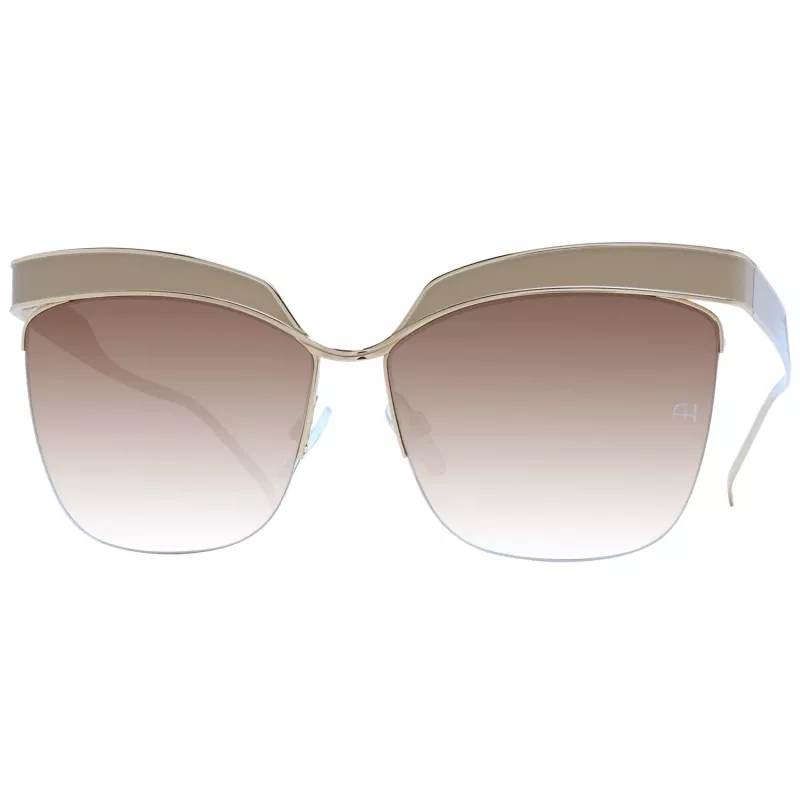 Óculos de sol de mulher Butterfly Cat Eye ANA HICKMANN AH3179-6204A Havana tartaruga degradê castanho 62 mm