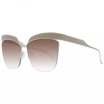 Óculos de sol de mulher Butterfly Cat Eye ANA HICKMANN AH3179-6204A Havana tartaruga degradê castanho 62 mm