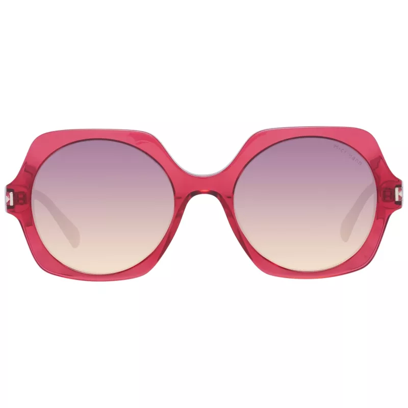 Óculos de sol borboleta cat-eye de mulher ANA HICKMANN HI9143-50T01 castanho Havana