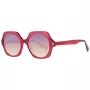 Óculos de sol borboleta cat-eye de mulher ANA HICKMANN HI9143-50T01 castanho Havana