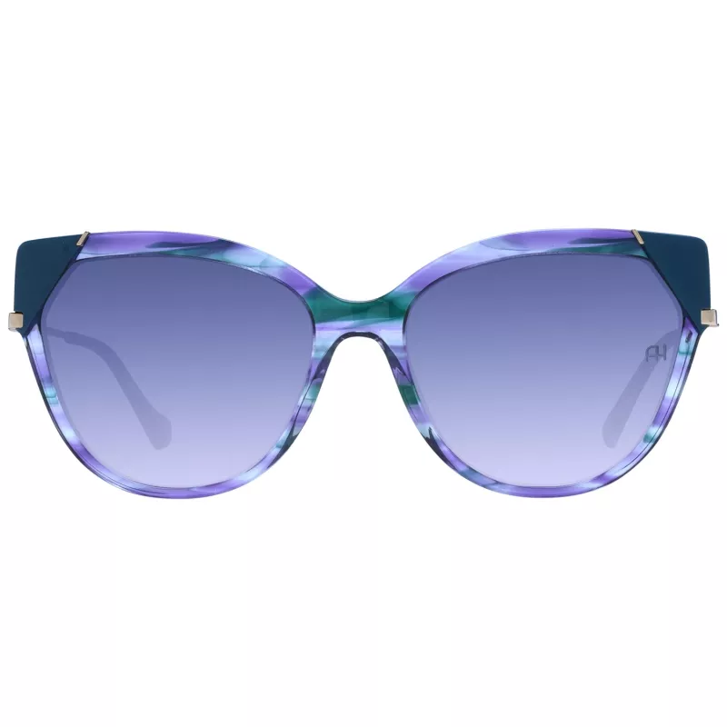 Óculos de sol de mulher ANA HICKMANN borboleta AH9339-56P04 Havana castanho degradê 56mm