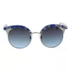 Óculos de sol de mulher ANA HICKMANN HI3050-52G21 borboleta Havana/tartaruga armação de acetato lentes castanhas degradê 52/20/140 mm