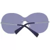 Óculos de sol de mulher em forma de borboleta ANA HICKMANN HI3058-14002A preto acetato lentes cinzentas degradê 57mm