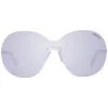 Óculos de sol de mulher em forma de borboleta ANA HICKMANN HI3058-14002A preto acetato lentes cinzentas degradê 57mm
