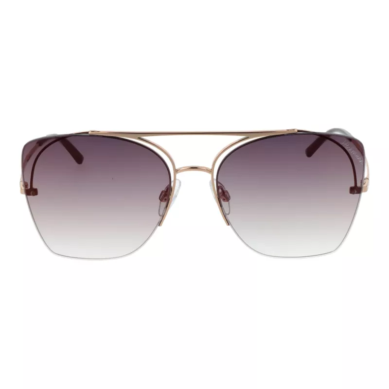 Óculos de sol de mulher ANA HICKMANN HI3075-5805A Butterfly - Lentes Havana/castanho degradê 58mm