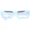 Óculos de sol borboleta ANA HICKMANN HI9199-53H01 para mulher Havana acetato cinzento lente degradê 53 mm