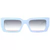 Óculos de sol borboleta ANA HICKMANN HI9199-53H01 para mulher Havana acetato cinzento lente degradê 53 mm