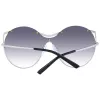 Óculos de sol de mulher ANA HICKMANN gatinho AH3182-13409A armação de acetato Havana lentes castanhas degradê 100 % UV400