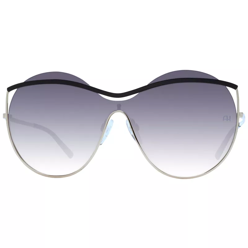 Óculos de sol de mulher ANA HICKMANN gatinho AH3182-13409A armação de acetato Havana lentes castanhas degradê 100 % UV400