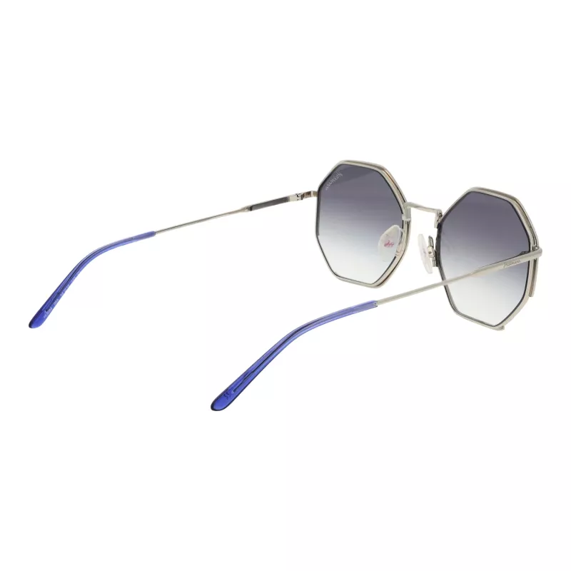 Óculos de sol de mulher em formato gatinho ANA HICKMANN HI3084-5406A - Armação em acetato Havana/tartaruga, lentes castanhas degradê, proteção UV400