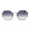 Óculos de sol de mulher em formato gatinho ANA HICKMANN HI3084-5406A - Armação em acetato Havana/tartaruga, lentes castanhas degradê, proteção UV400