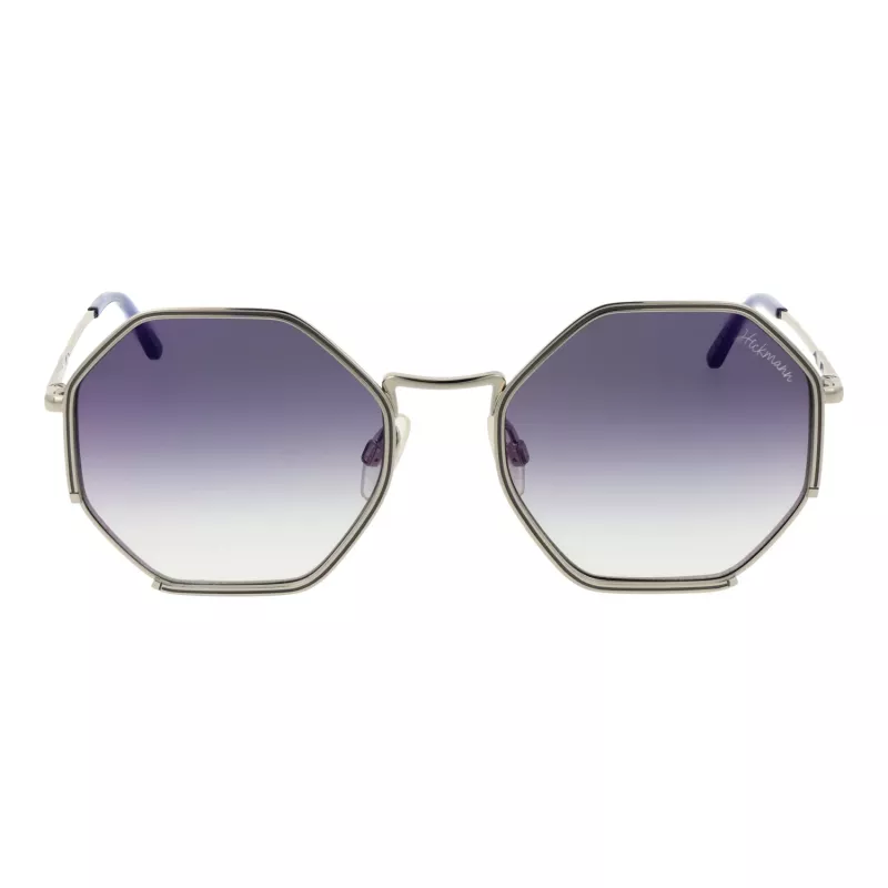 Óculos de sol de mulher em formato gatinho ANA HICKMANN HI3084-5406A - Armação em acetato Havana/tartaruga, lentes castanhas degradê, proteção UV400