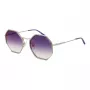 Óculos de sol de mulher em formato gatinho ANA HICKMANN HI3084-5406A - Armação em acetato Havana/tartaruga, lentes castanhas degradê, proteção UV400
