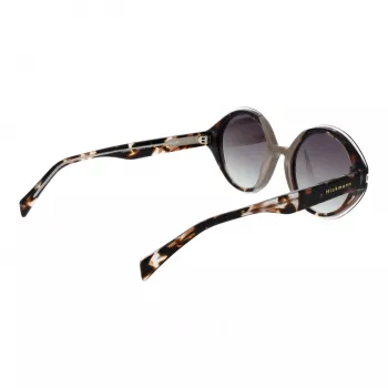 Óculos de sol de mulher em forma de olho de gato ANA HICKMANN HI9175-51P02 - Armação preta, lentes cinzentas degradê, UV400