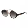 Óculos de sol de mulher em forma de olho de gato ANA HICKMANN HI9175-51P02 - Armação preta, lentes cinzentas degradê, UV400