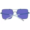 Óculos de sol quadrados de mulher ANA HICKMANN HI3024-5806A Havana armação de acetato castanha lentes degradê castanhas 58/17/140 mm